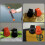 Light weight Compacts Rod Holder Only-Black and orang 4 pack 3