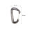 Moschettone grigio 12 KN - Leggero, resistente 3