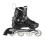 4-in-1 Black LED Inline/Ice Skates, Size M (35-38) 8
