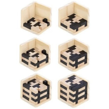Houten hersenkrakerpuzzel