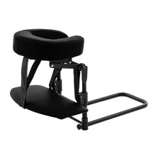 Support de Massage professionnel multifonctionnel, oreiller-Noir