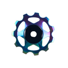 Noiseless Roller Rear Derailleur Pulley Durability-11T Colorful