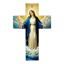 Christian Christmas Ornament Religious Christian Gift Acrylic-1