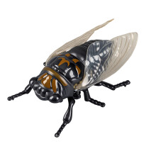 Sturdy Wind Up Cicada Toy Durable Play And Learning-brown