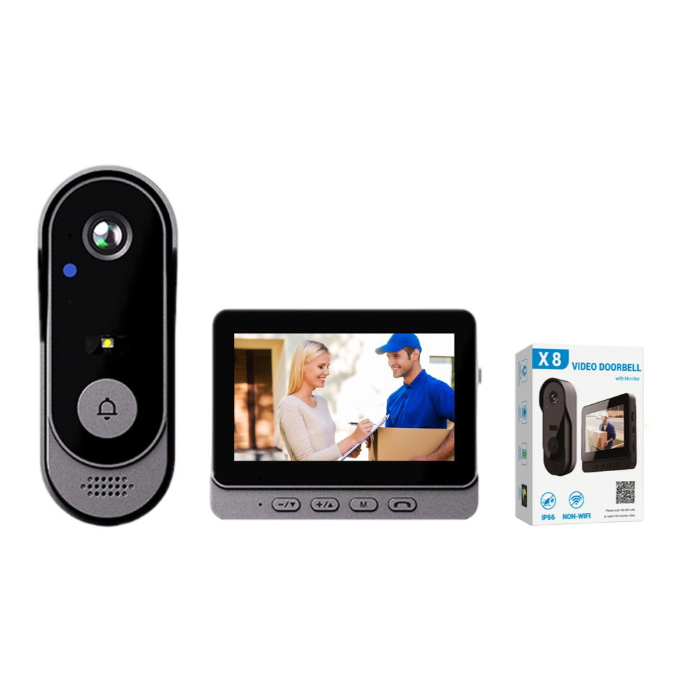 X8 Video Doorbell Camera, X8 Waterproof Video Doorbell, Wireless 7751001382482