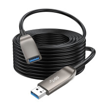 USB3.2 Fiber Opt Male to Female Data Cable for Fast-USB3.0 20m