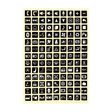 Glowing in the Dark Stickers for Rocker Switches Lenses-type B