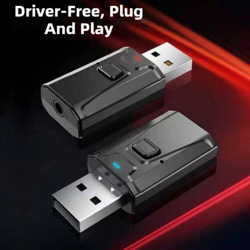 Plug-and-play Bluetooth-compatibele muziekontvanger met dubbele 1