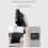 X8 videodeurbelcamera, X8 waterdichte videodeurbel, draadloze 3