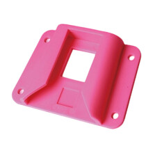 Folding Bicycles Bag Basket Bracket Front Carriers-rose red