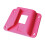 Folding Bicycles Bag Basket Bracket Front Carriers-rose red 1
