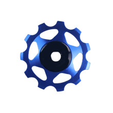 Durability Aluminum Alloys Teeth Bike Rear Derailleur-11T Blue