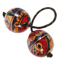 Portable Rhythm Sandball Unique Percussion-Hand drawn maracas