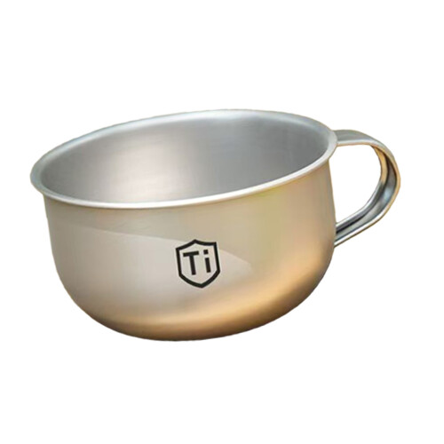 High Performances Titaniums Coffees Mugs Outdoor Use-L 220ml