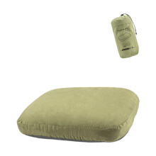 Light Weight Foldable Memory Foams Camping Pillow-Green