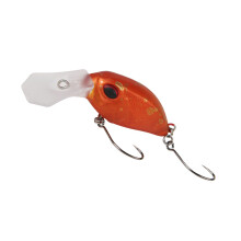 Durability Plastic Fishing Baits Slow Sink-C brown gold dots
