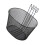Heavy Type Metal Bicycles Front Basket-black double hook 1