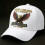 Lightweight Commemorative Hat Cotton Fabric Sun-White 7