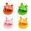 Kinderklepel houten percussie speelgoed Orff-4 STUKS 1
