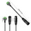 XLR 3-Core Screw Adapter with 30CM Cable for Microphone-Female 3