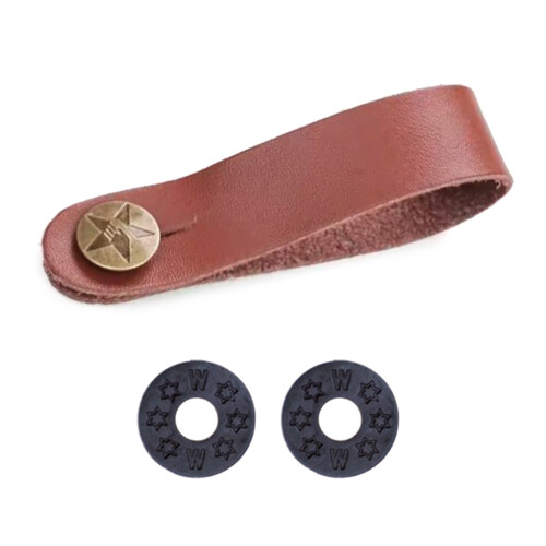 Ceinture de sangle de guitare réglable de remplacement de-brun