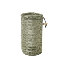 Breathable Camping Cookware Bag With Drawcord-Green 11x23cm
