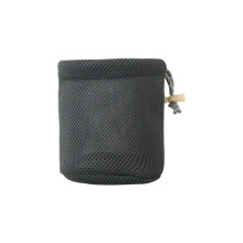 Breathable Camping Cookware Bag With Drawcord-Black 18x20cm