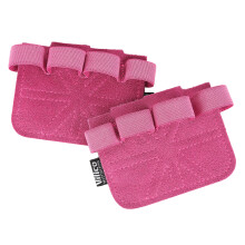 Weight Lifting Glove Palms Protectors Antislip Four-rose red