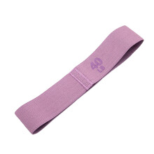 Premium elastische trainingsband antislip met-Paars 40 pond