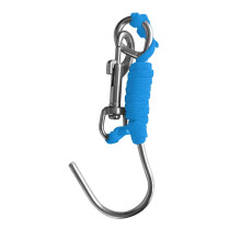 1.2M Stainless Diving Hook For Corals Reef Drift Diving-Blue