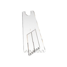 Helder acryl fietssteunstandaard display-4 mm dikteset