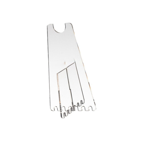 Helder acryl fietssteunstandaard display-4 mm dikteset