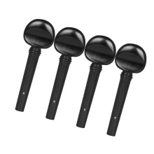 4/4 Violin Peg Set Durable Rosewood Tuning Keys with-ebony