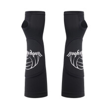 Breathable Athletic Arm Sleeves Thickened Padding-S/M Black