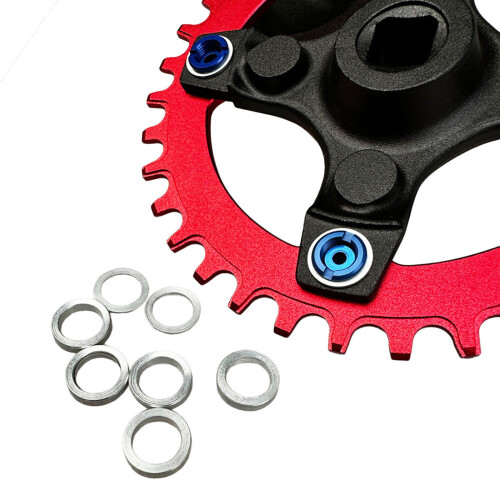 10er-Pack Hohlkehlen für Fahrräder,-2mm 1