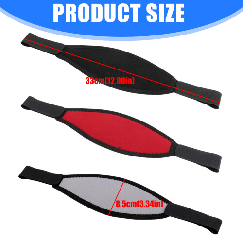 Lunettes de natation à dégagement rapide, sangles de-Gris clair 2