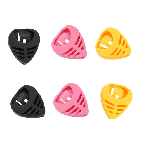 Compacts Triangles Guitar Pick Case Durability ABS Plastic-C