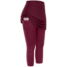 Leggings de Fitness taille haute respirants pour-Clair XL