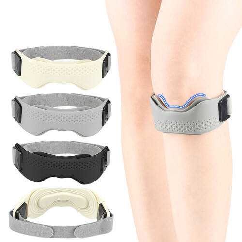 Comfortable Breathable Knee Strap Elastic Patellar-Black 2
