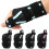 Adjustable Thumb Support Ergonomic Carpal Tunnel-black rose red 2