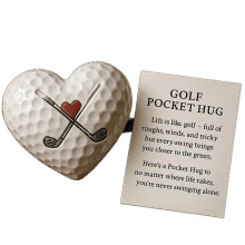 Golf Pocket Hug Motivierender Golfballmarker mit erhebender