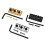 Quickly Install Guitar String Lock Zincs-Silver 43x16.7x8.4mm 7