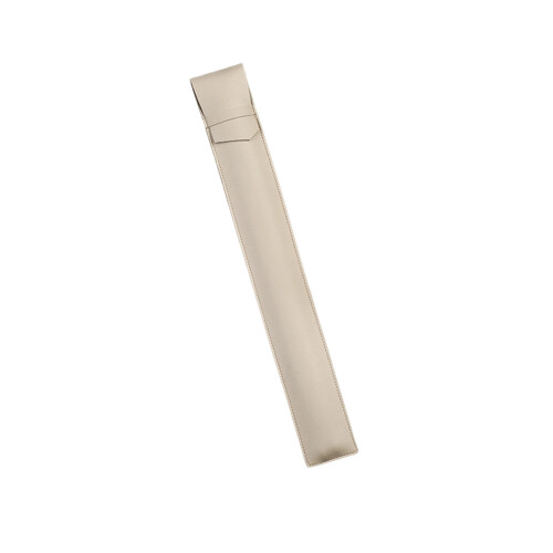 Waterproof Drum Stick Bag Protector PU Leather Portable-Beige