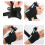 Adjustable Thumb Support Carpal Tunnel Wrist-black rose red 6