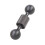 17mm Double Ball Action Camera Mount 1/4” Screw-Black Color 1