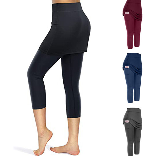 Pantalons de compression athlétiques pour femmes,-Gris M 2