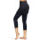 Pantalons de compression athlétiques pour femmes,-Gris M 6