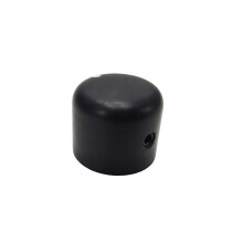 Natural Wooden Guitar Volumes Tone Knobs Smooth Texture-Ebony
