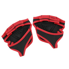 Nonslip Palms Protectors Four Finger Fitness Exercise-Red M