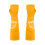 Thickened Polyester Volleyball Arm Sleeves for-S/M Yellow 1